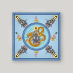 CH13 观音宝语 20cm – Blue – front