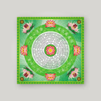QX8 - 清心莲花 – Light green – front