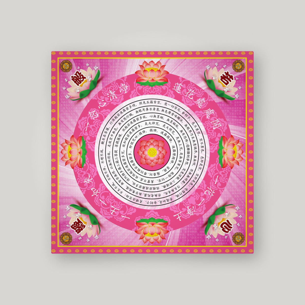 QX8 - 清心莲花 – Pink – front