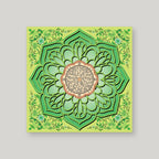 XB13 - 香花宝烛 – Light green – front